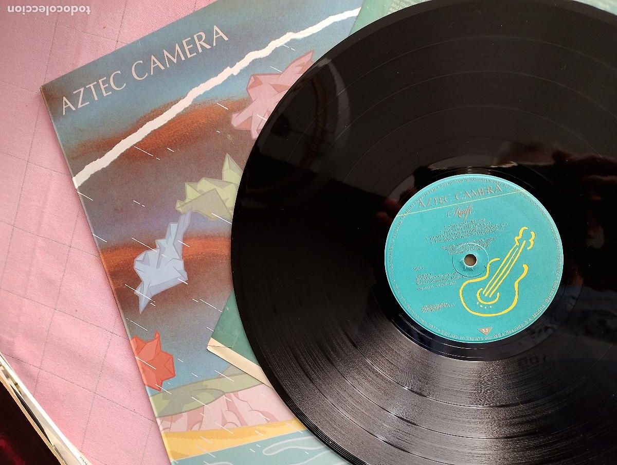 Discos de vinilo: Aztec Camera &lrm;&ndash; Knife 1984 ed espa&ntilde;ola - Foto 4