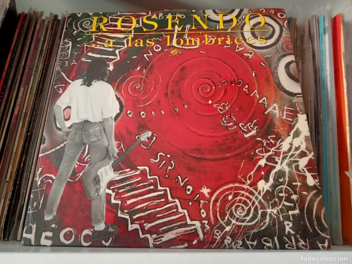 Discos de vinilo: Rosendo &lrm;&ndash; ... A Las Lombrices - lp Spain 1987 - Foto 1