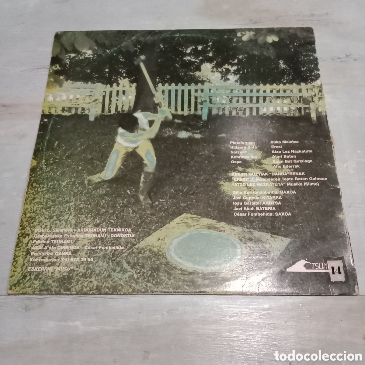 Discos de vinilo: DANBA - PLATAFORMAN - LP FIRMADO - Foto 2