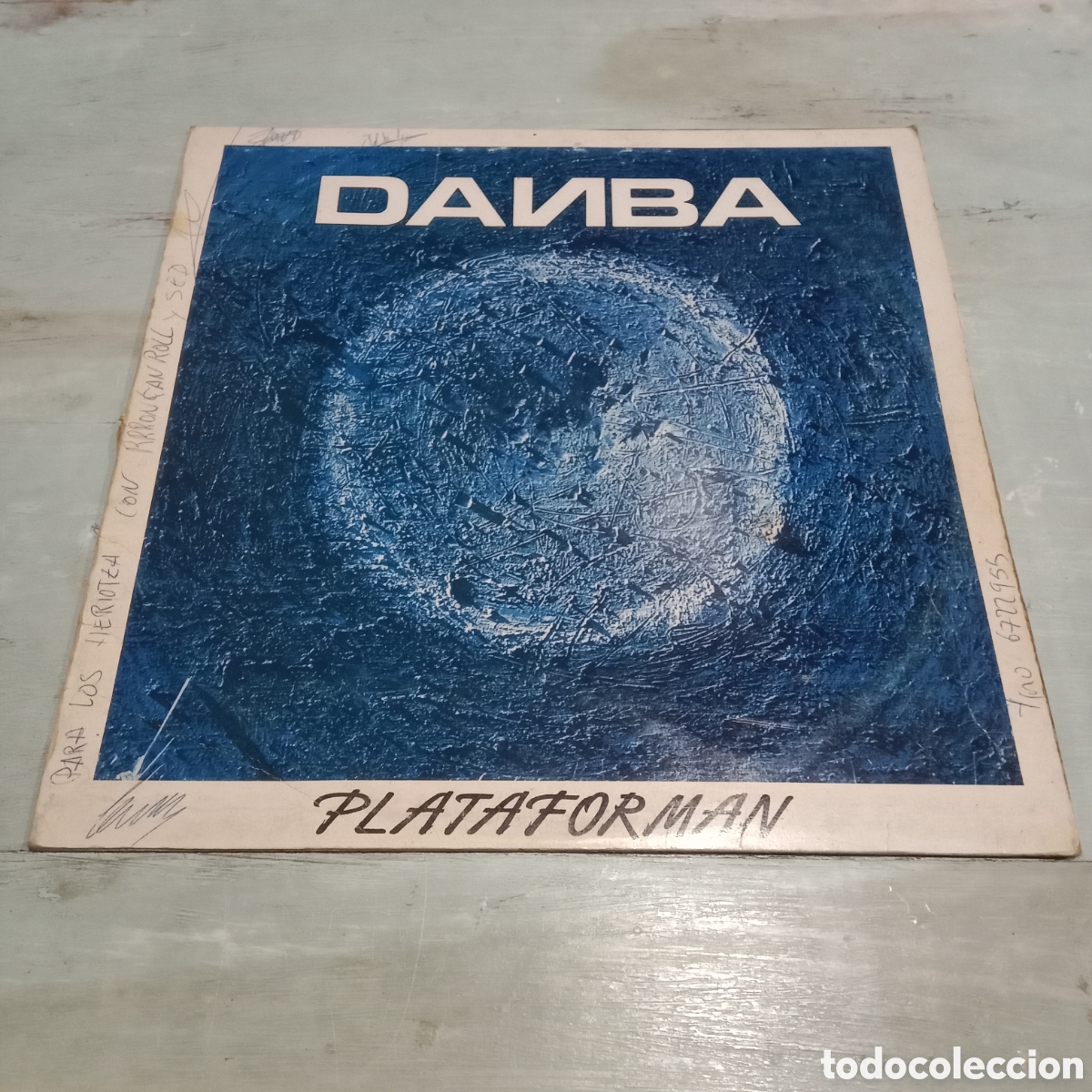 Discos de vinilo: DANBA - PLATAFORMAN - LP FIRMADO - Foto 1