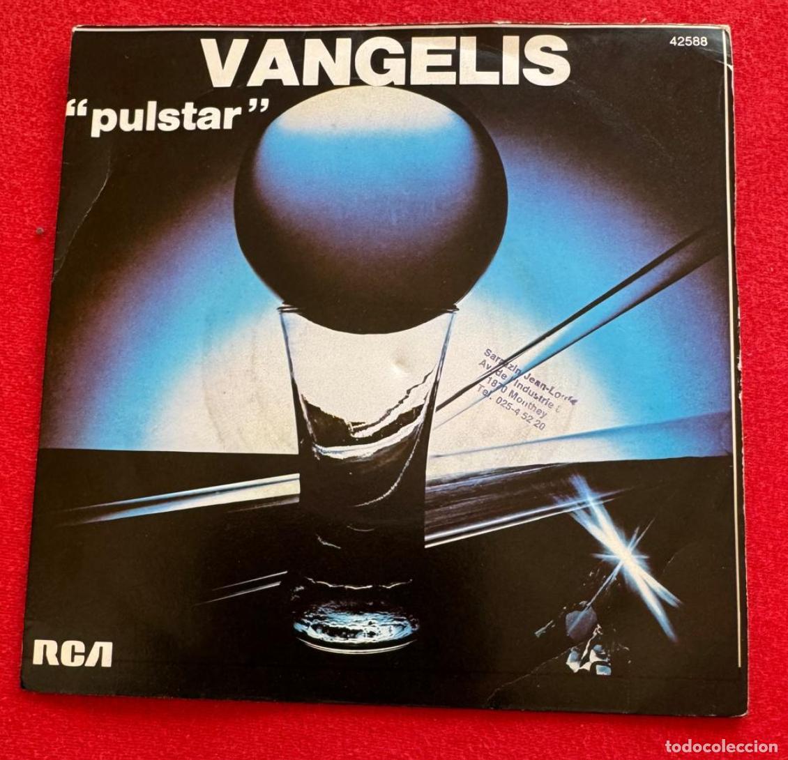 Discos de vinilo: John Vangelis 45t Pulsar EX EX single - Foto 1