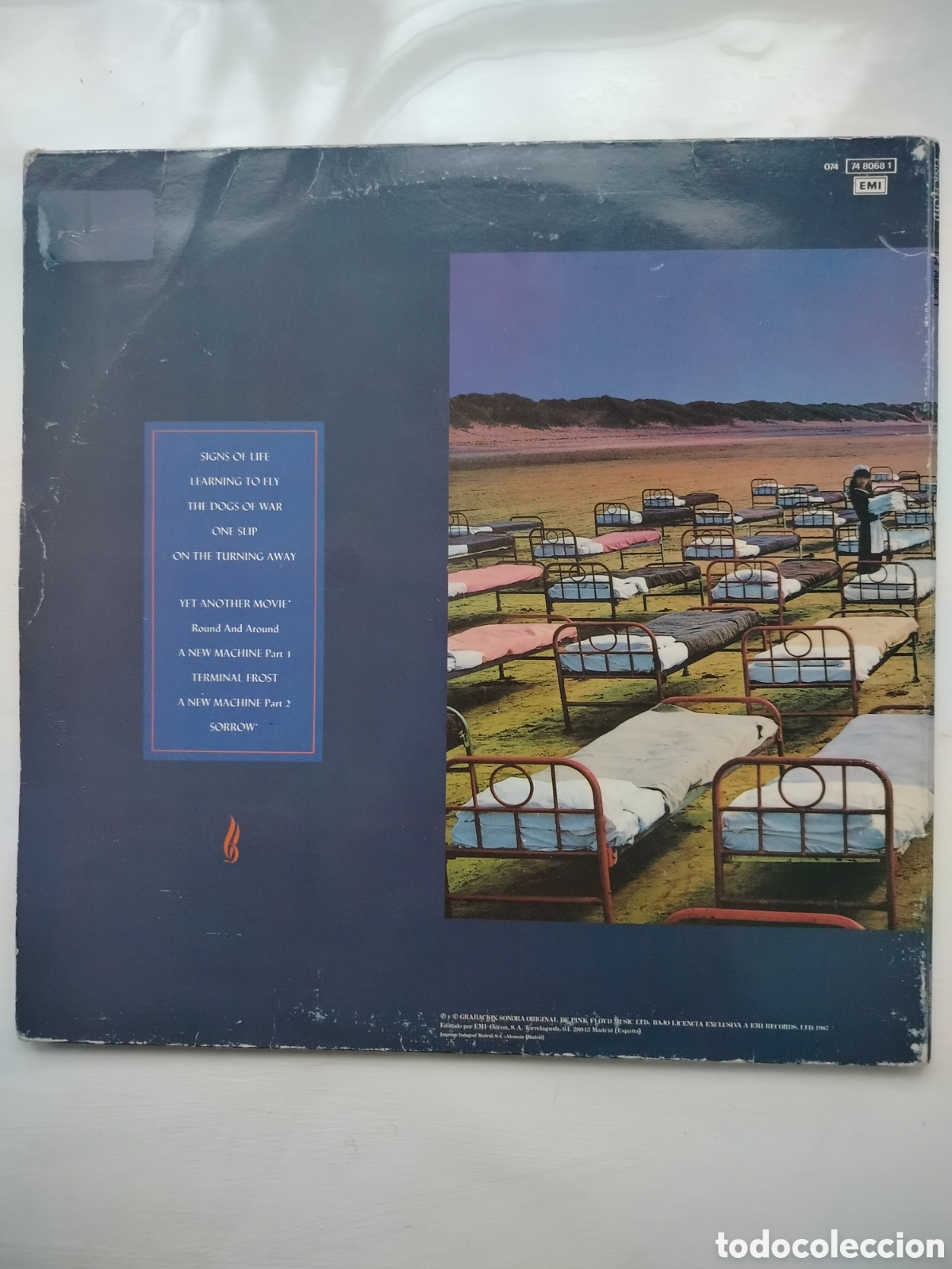 Discos de vinilo: Pink Floyd LP 1987.. - Foto 2