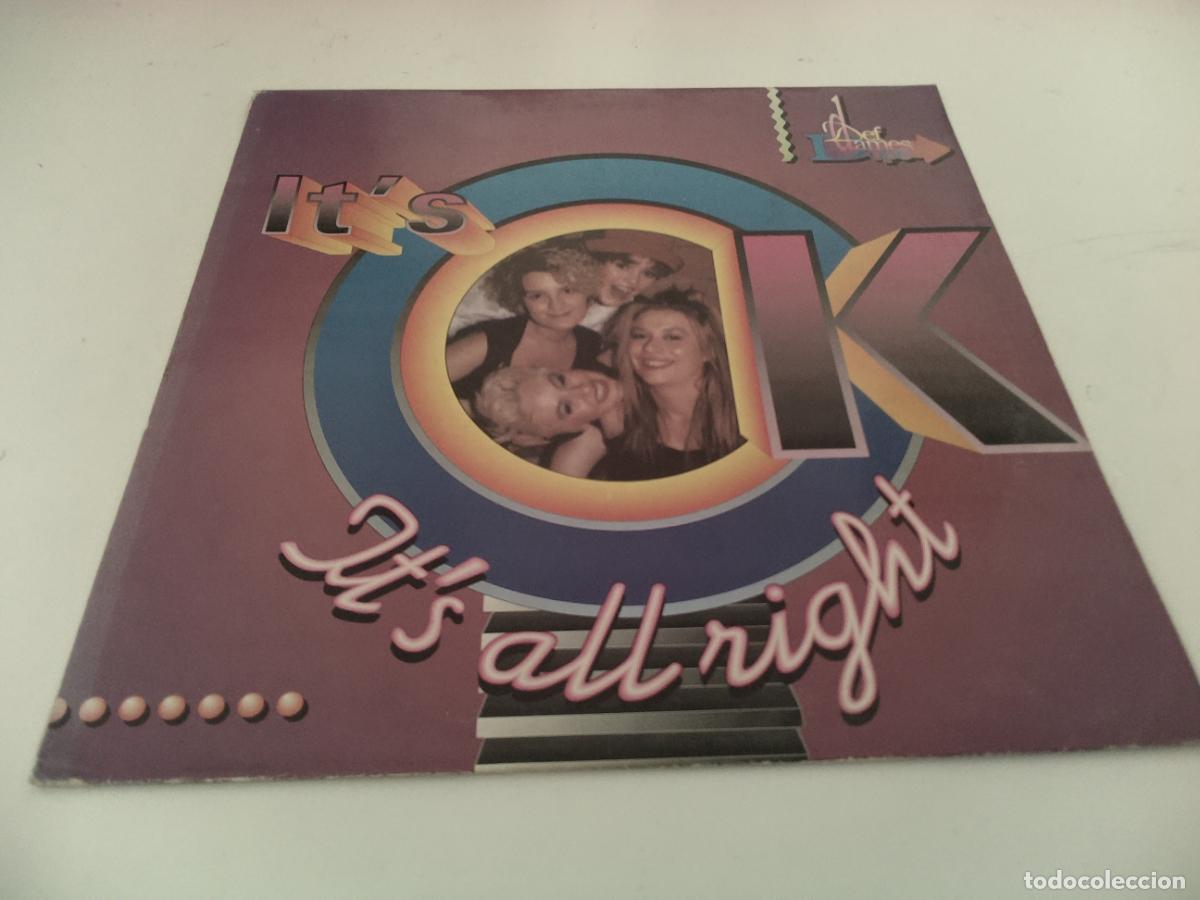 Discos de vinilo: Def Dames Dope-its allright.maxi - Foto 1