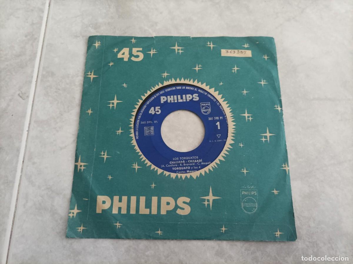 Discos de vinilo: Torquato y los 4 single original-dificil- - Foto 1