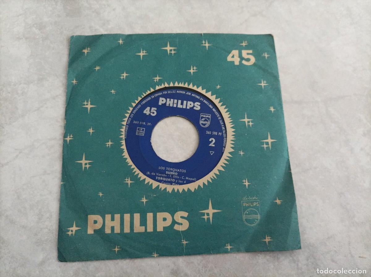 Discos de vinilo: Torquato y los 4 single original-dificil- - Foto 2