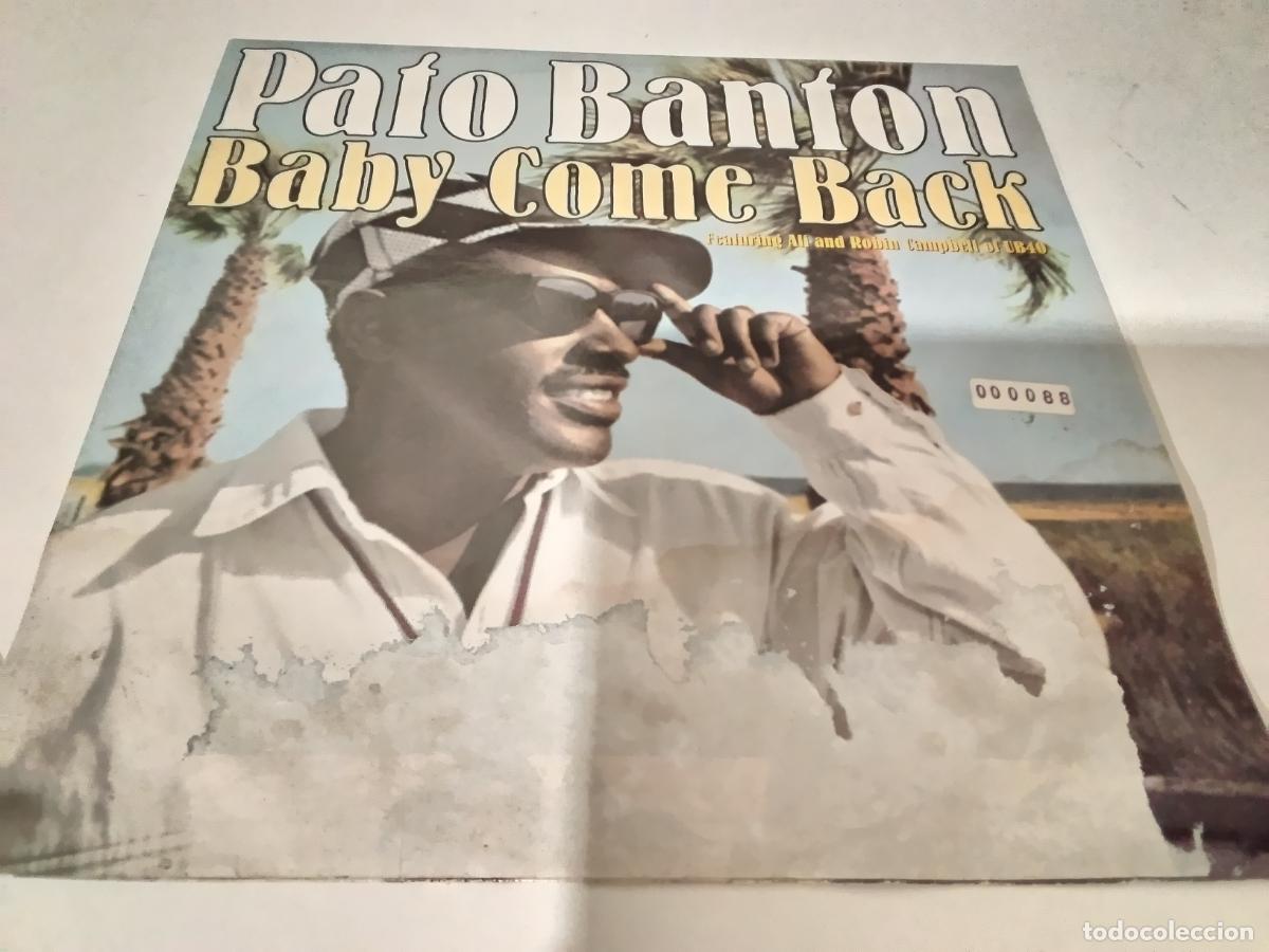 Discos de vinilo: Pato banton-baby come back.maxi - Foto 1
