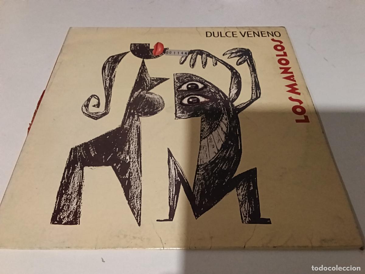 Discos de vinilo: Los manolos-duklce veneno.lp - Foto 1