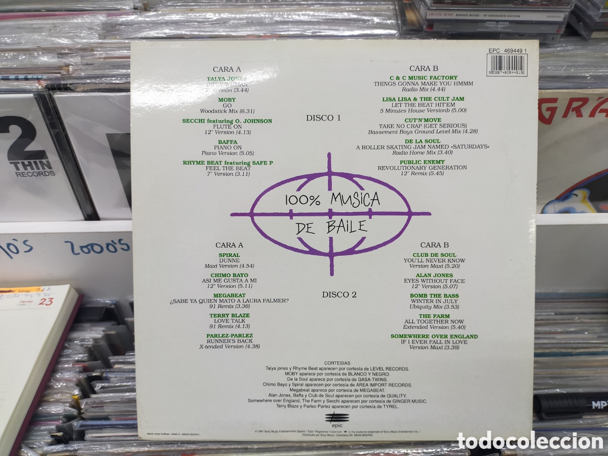 Discos de vinilo: Oh! Disco doble lp Espa&ntilde;a 1991 - Foto 2