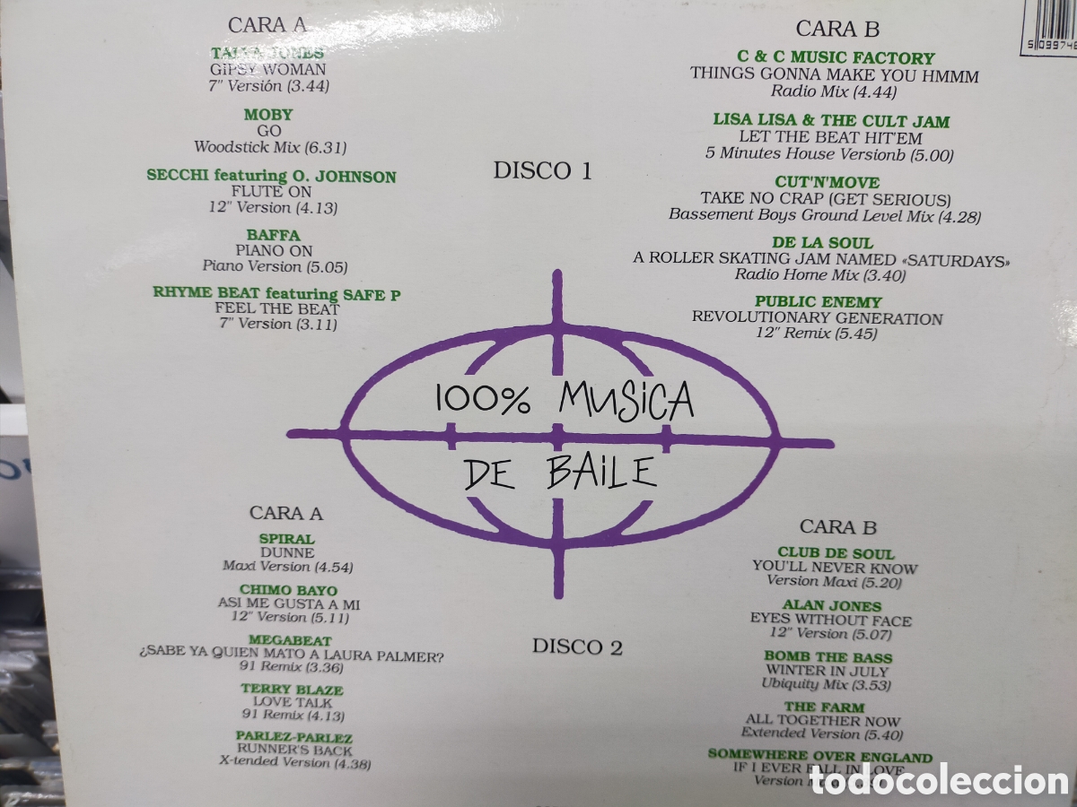 Discos de vinilo: Oh! Disco doble lp Espa&ntilde;a 1991 - Foto 3