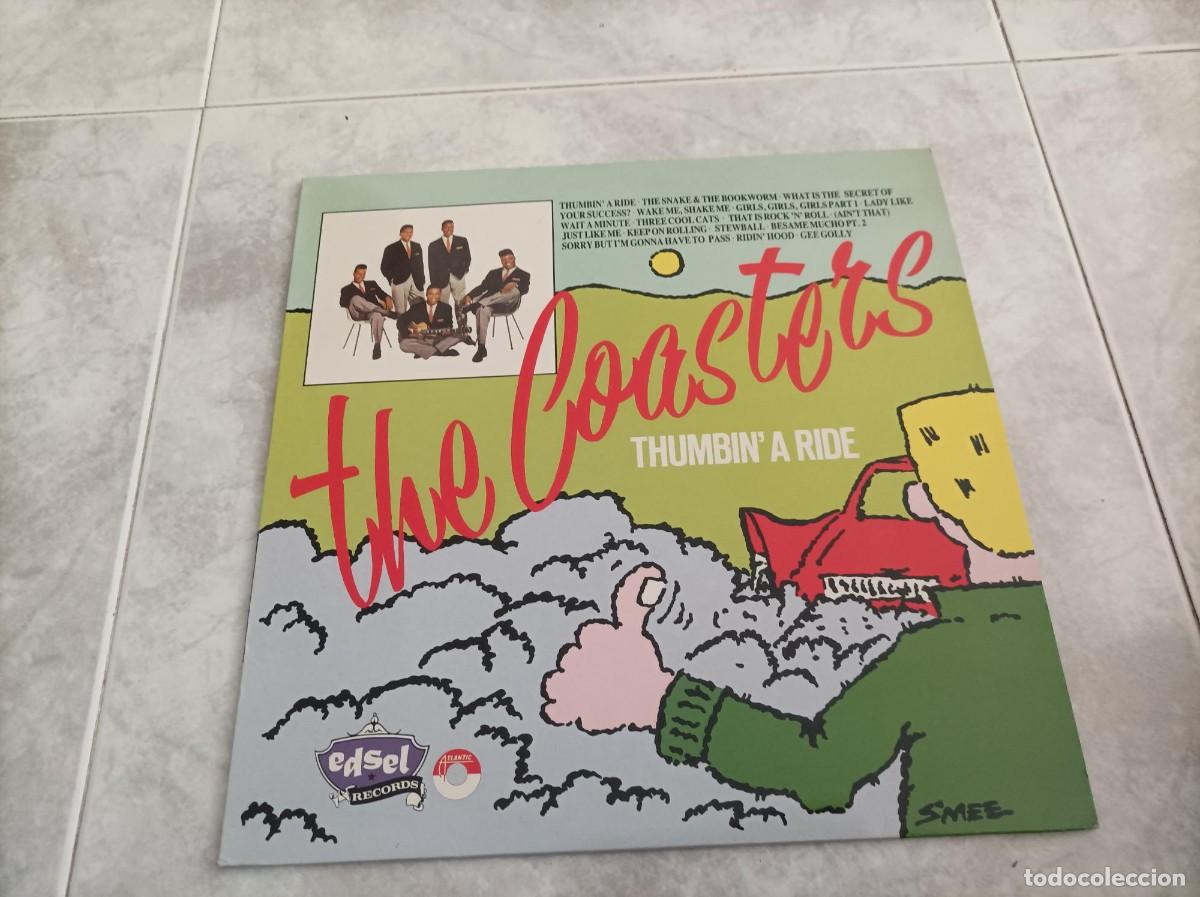 Discos de vinilo: The Coasters lp thumbin a ride - Foto 1