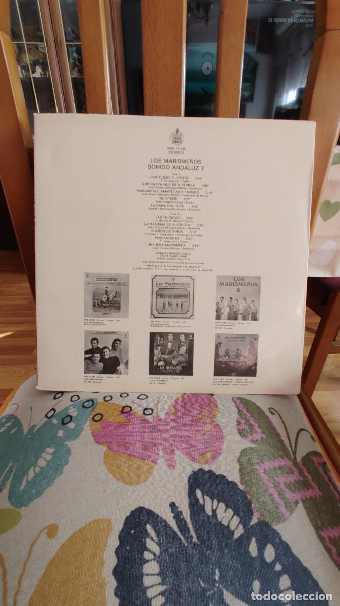 Discos de vinilo: LOS MARISME&Ntilde;OS-LP SONIDO ANDALUZ 2 - Foto 2