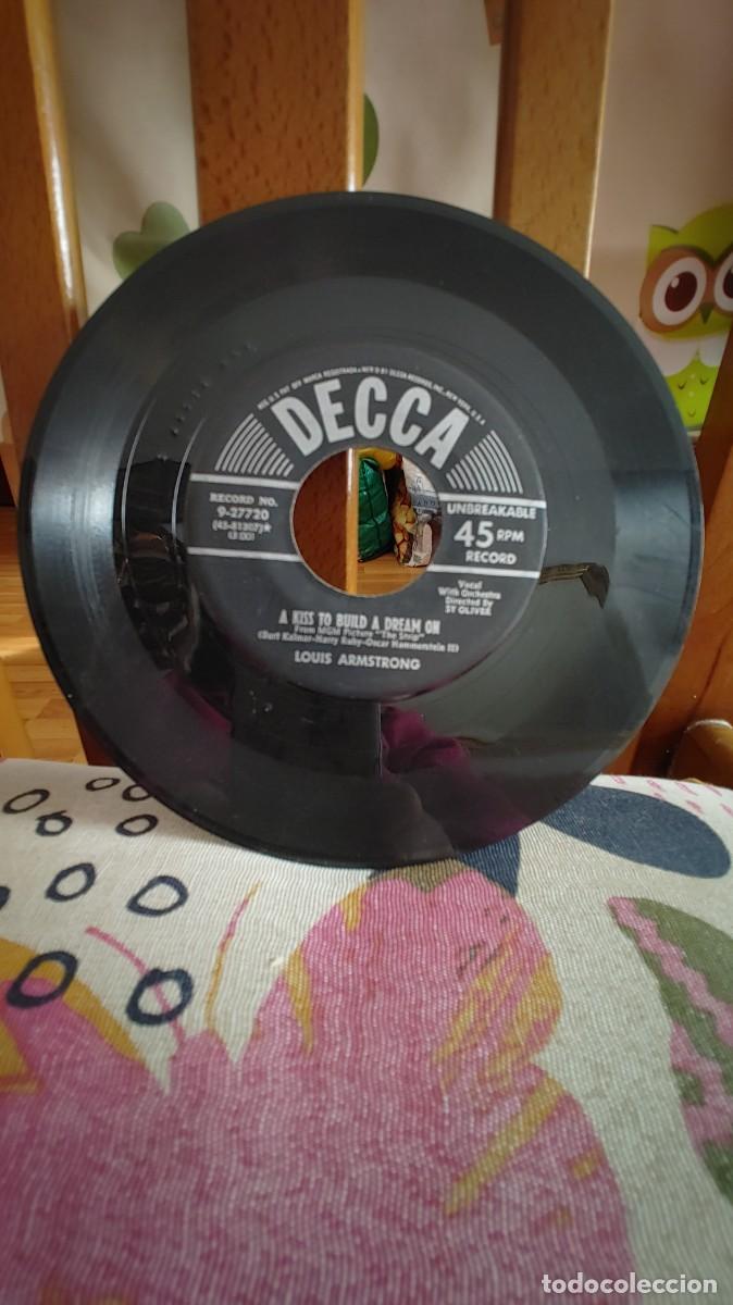 Discos de vinilo: LOUIS ARMSTRONG-SINGLE I GET IDEAS - Foto 1