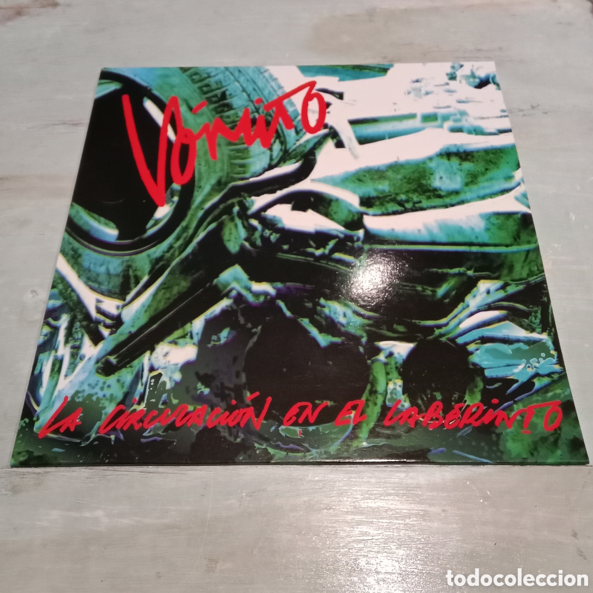 Discos de vinilo: VOMITO - LA CIRCULACION EN EL LABERINTO - LP - Foto 1