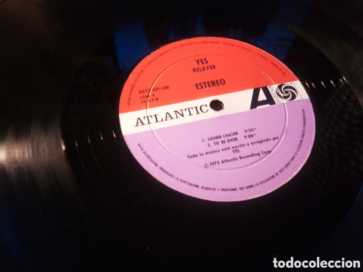 Discos de vinilo: YES - RELAYER - SPAIN - ATLANTIC - GATEFOLD - L - - Foto 5
