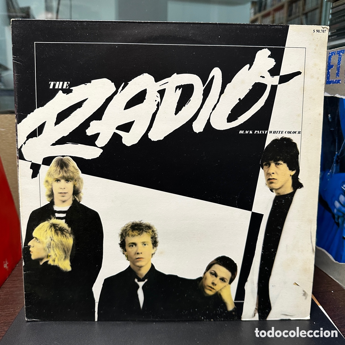 Vinyl records: The Radio - Black Paint White Colour (LP)