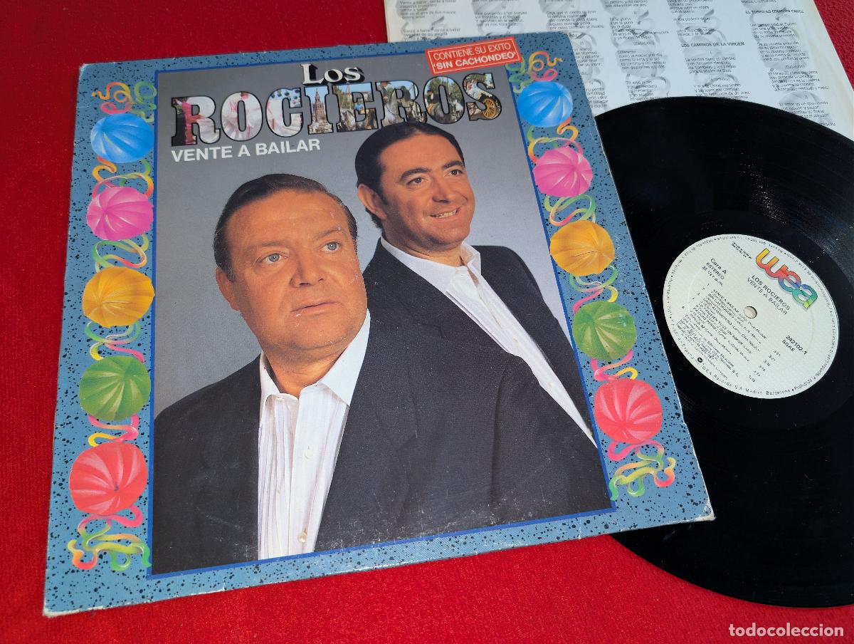 Discos de vinilo: LOS ROCIEROS Vente a bailar LP 1987 WEA VINILO - Foto 1
