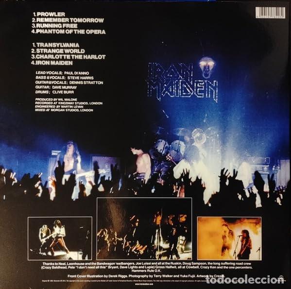 Discos de vinilo: IRON MAIDEN-IRON MAIDEN -LP - Foto 2