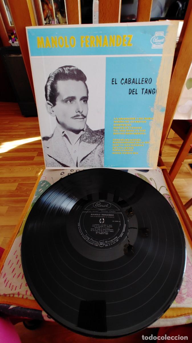Disques de vinyle: MANOLO FERNANDEZ-LP EL CABALLERO DEL TANGO