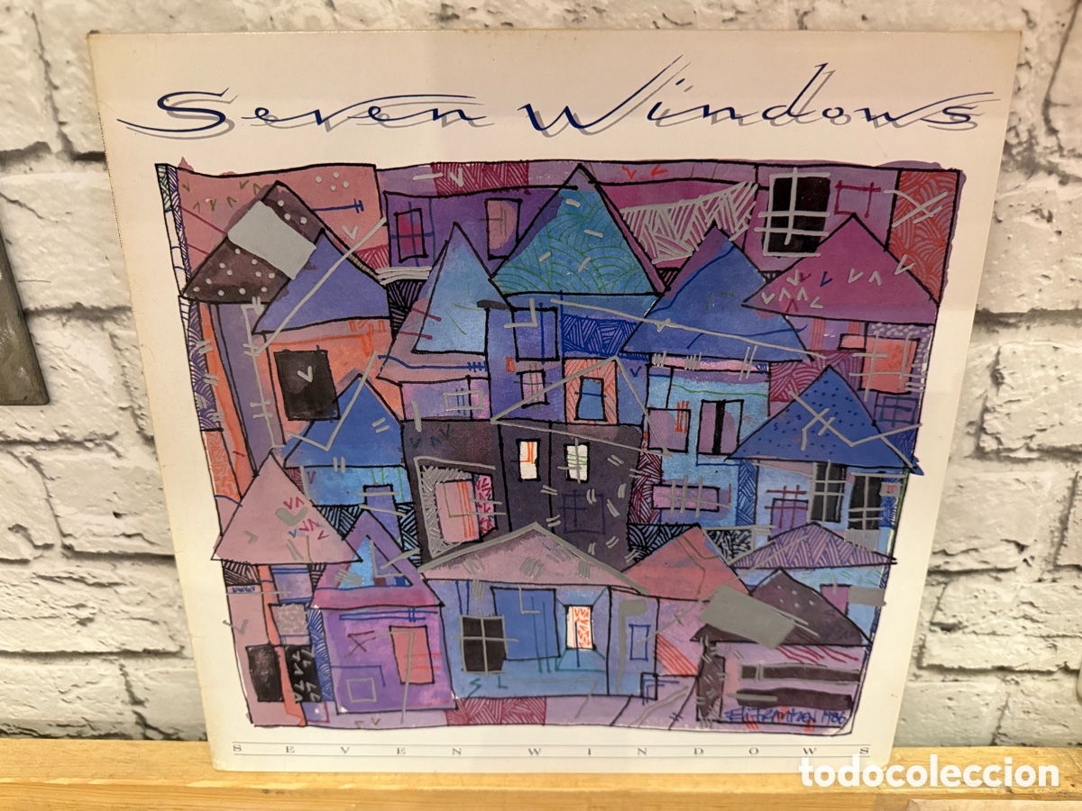 Discos de vinilo: Seven Windows &ndash; Seven Windows. Lp vinilo edici&oacute;n de 1986. - Foto 1