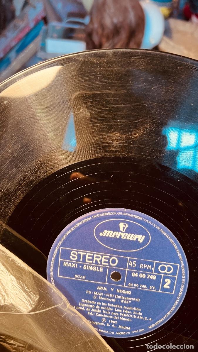 Discos de vinilo: Maxisingle azul y negro la noche - Foto 4