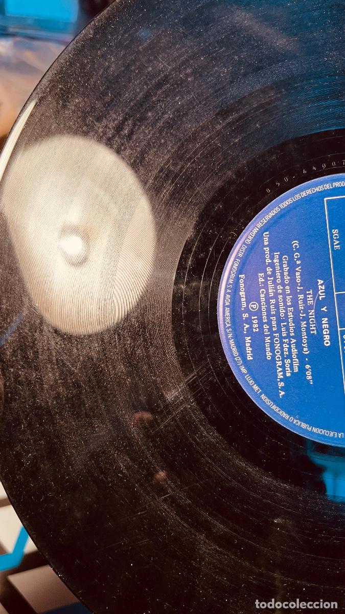Discos de vinilo: Maxisingle azul y negro la noche - Foto 7