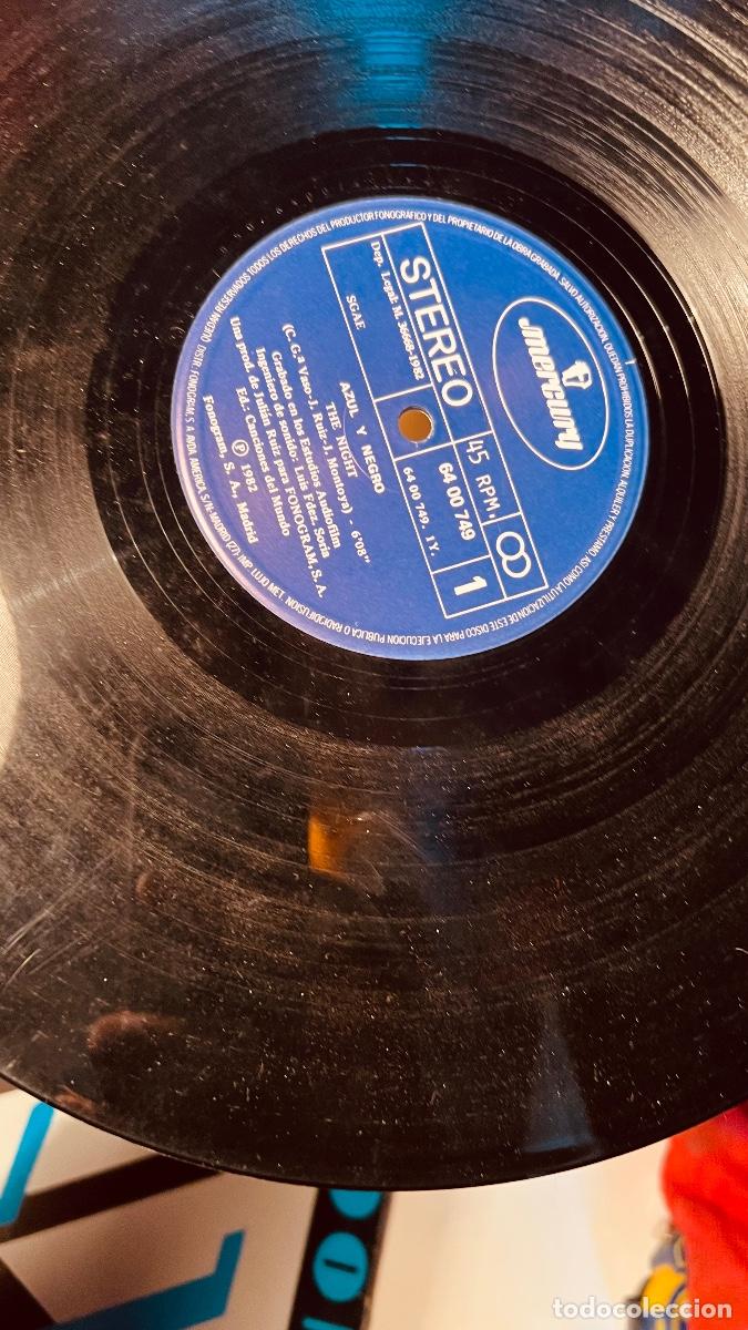 Discos de vinilo: Maxisingle azul y negro la noche - Foto 10