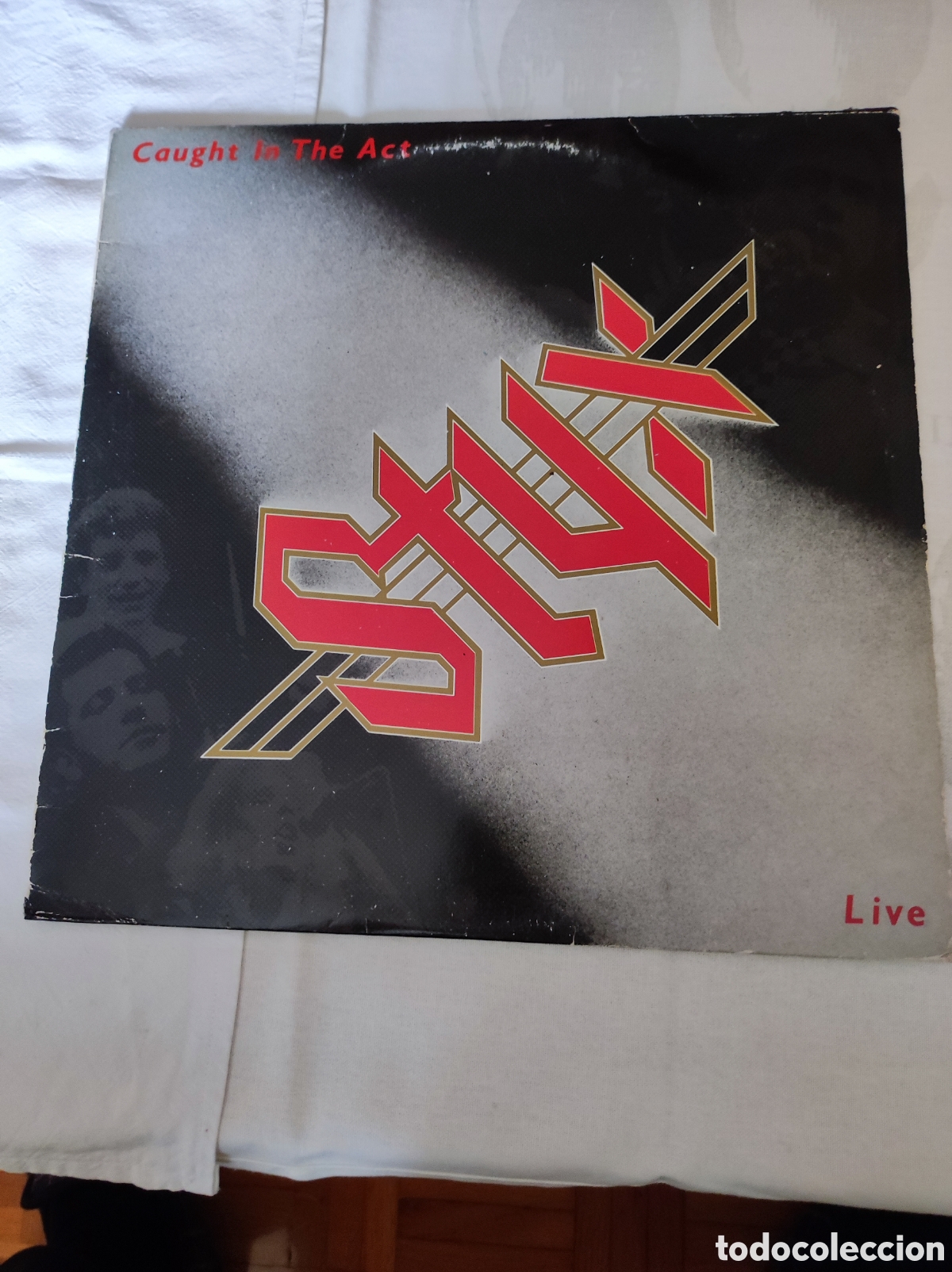 Discos de vinil: STYX - CAUGHT IN THE ACT