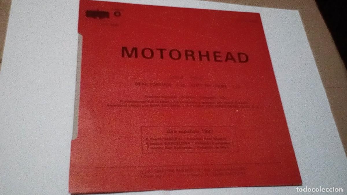 Discos de vinilo: Mot&ouml;rhead &lrm;&ndash; Deaf Forever . Spain 7&rdquo; - Foto 2