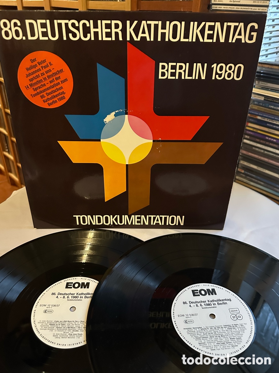 Disques de vinyle: 2xLP/86. DEUTSCHER KATHOLIKENTAG BERLIN 1980