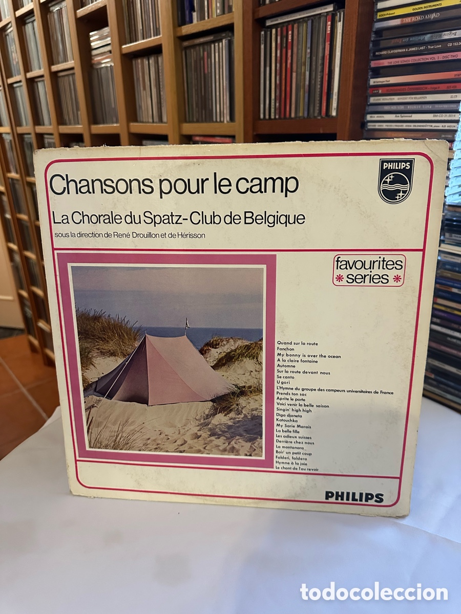 Discos de vinilo: LP/CHANSONS POUR LE CAMP - Foto 3