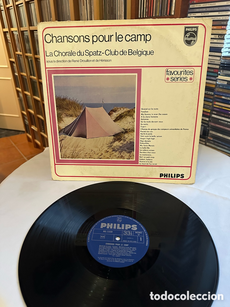 Discos de vinilo: LP/CHANSONS POUR LE CAMP - Foto 1