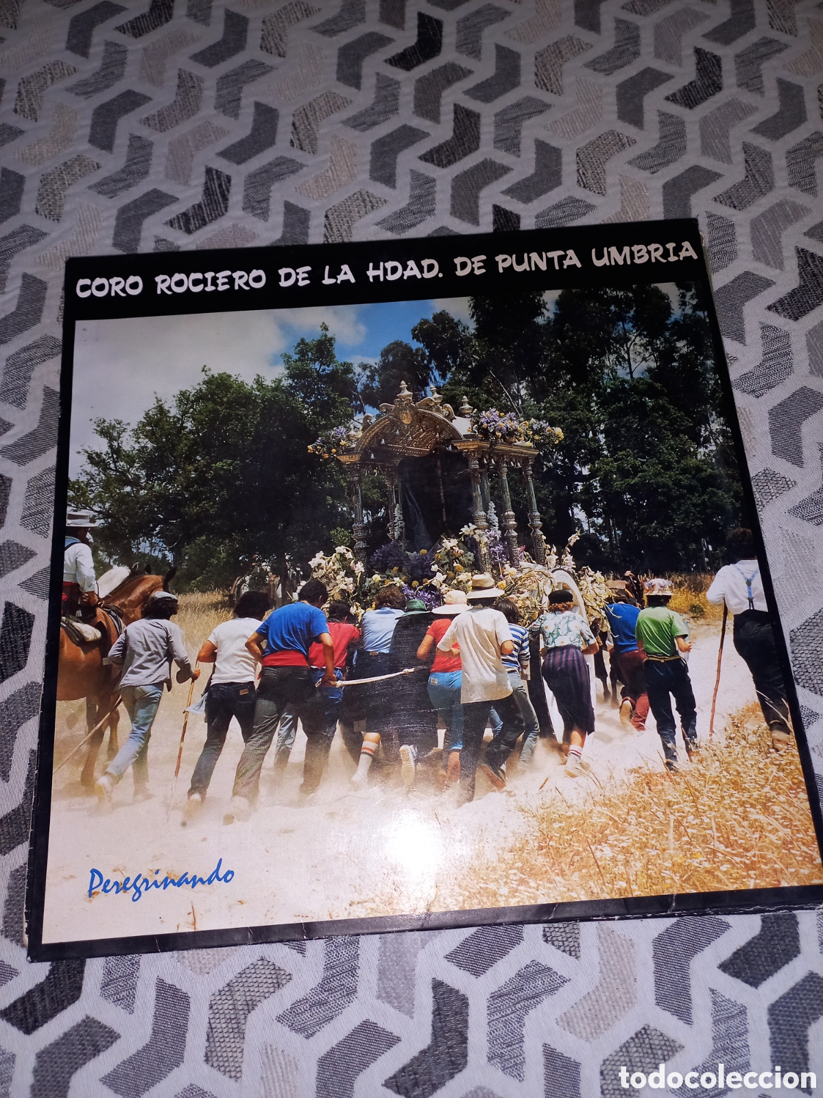 Disques de vinyle: CORO ROCIERO DE LA HDAD. DE PUNTA UMBRIA - LP - HUELVA - PEREGRINANDO