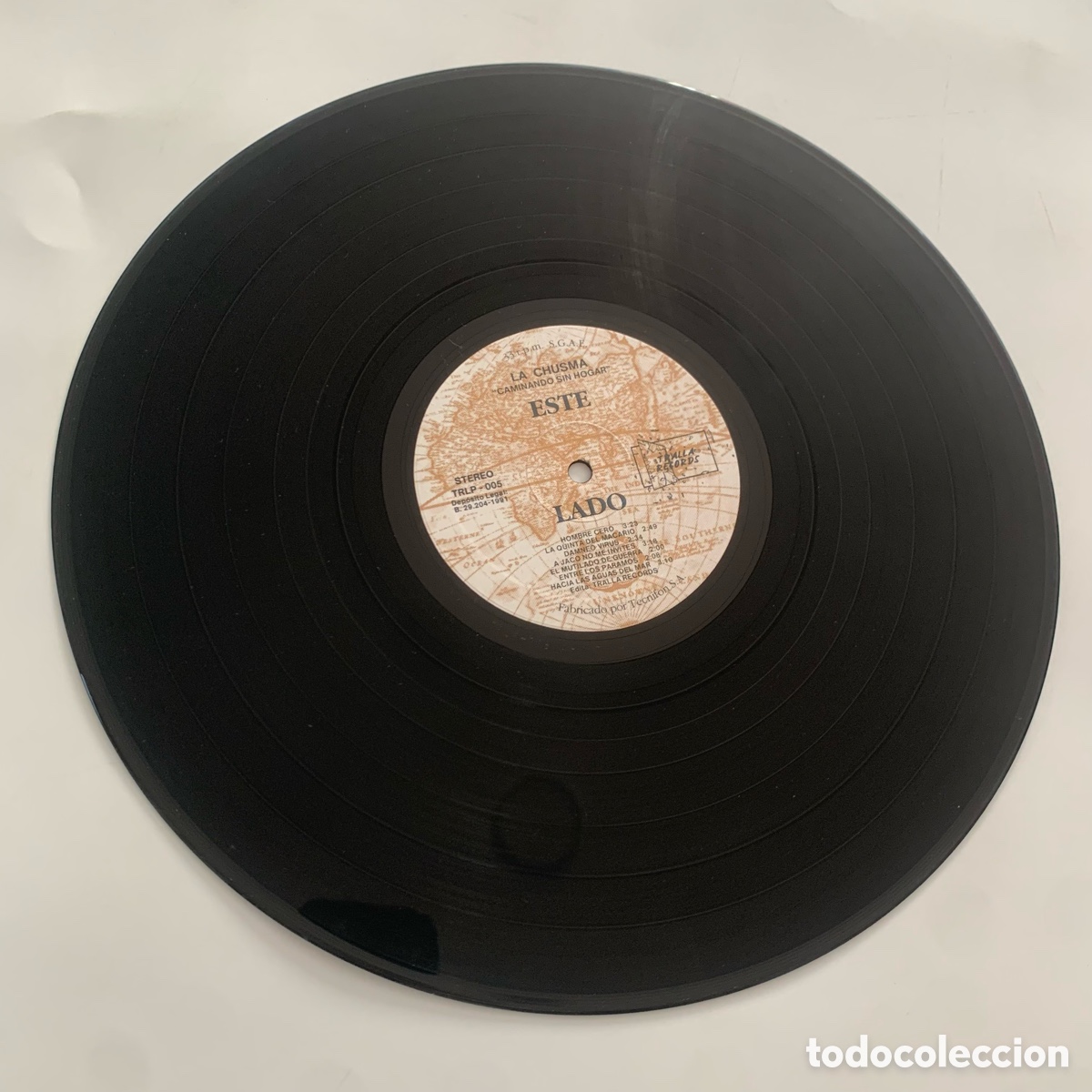 Discos de vinilo: lp La Chusma &lrm;&ndash; Caminando Sin Hogar de 1991 - Foto 5
