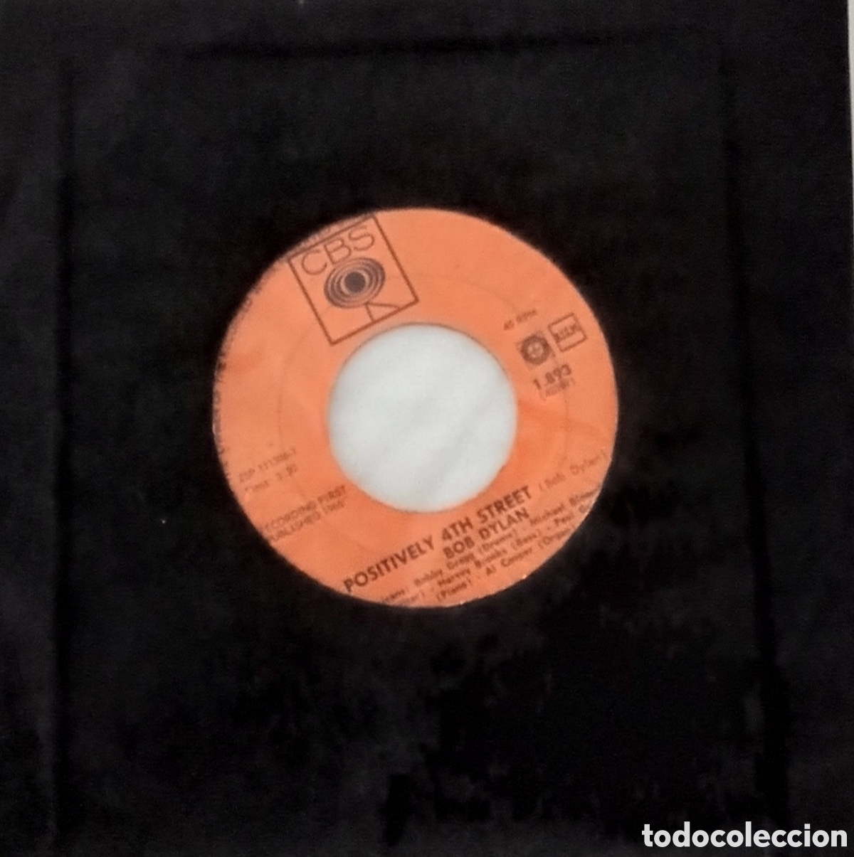 Discos de vinilo: BOB DYLAN - lote de 2 discos de vinilo single - Foto 9