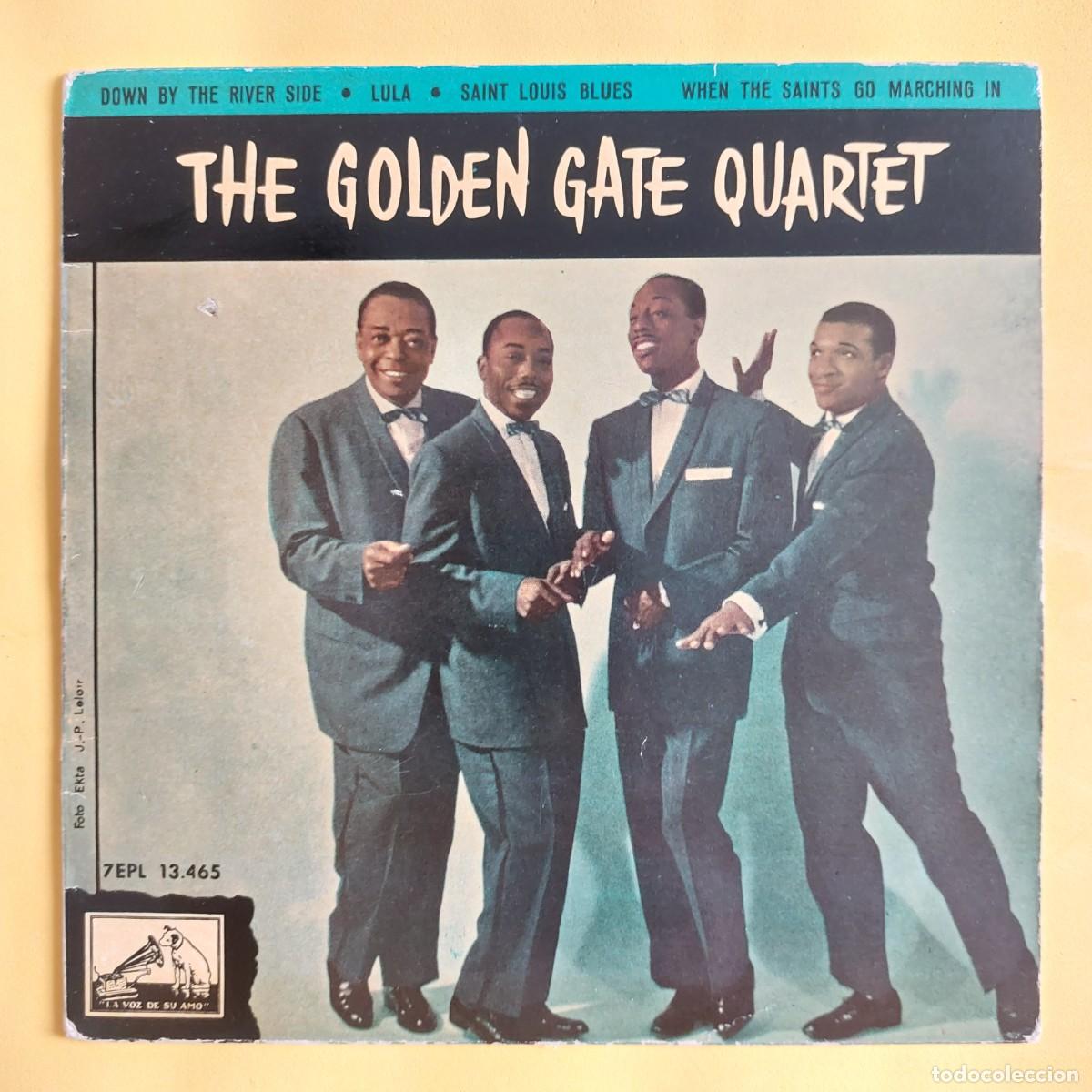 Discos de vinilo: EP * GOLDEN GATE QUARTET * DOWN BY THE RIVER SIDE - Foto 1