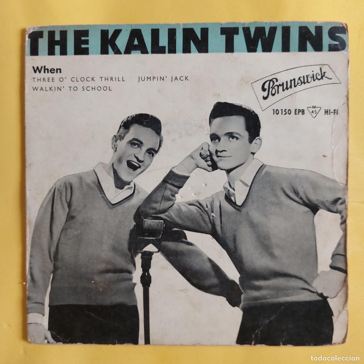 Discos de vinilo: EP * THE KALIN TWINS * WHEN - Foto 1