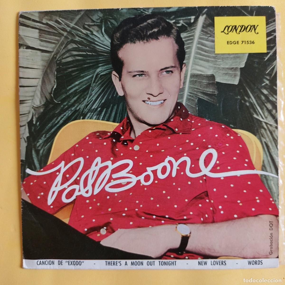 Discos de vinilo: EP * PAT BOONE * CANCION DE EXODO - Foto 1