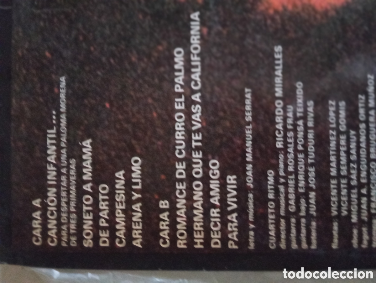 Discos de vinilo: JOAN MANUEL SERRAT - NOVOLA - 1970 - Foto 10