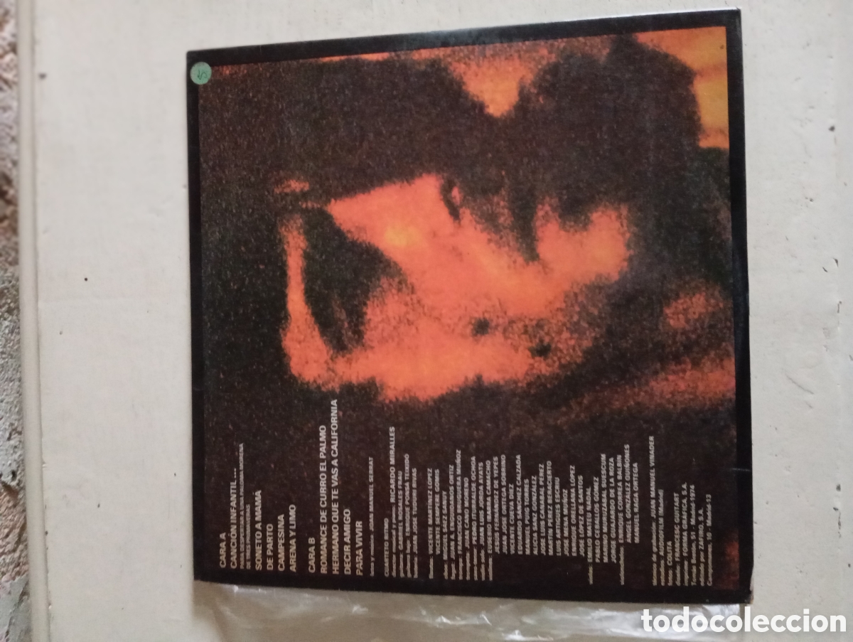 Discos de vinilo: JOAN MANUEL SERRAT - NOVOLA - 1970 - Foto 11