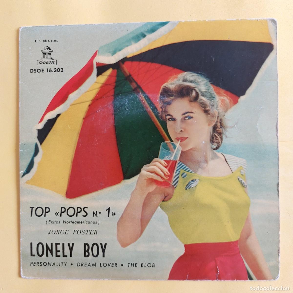 Discos de vinilo: EP * TOP POPS N&ordm; 1 * LONELY BOY - Foto 1