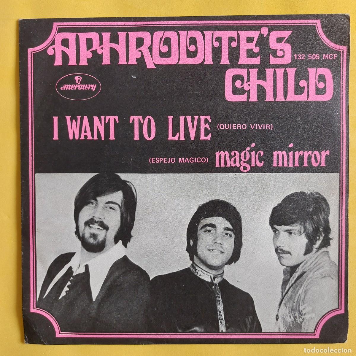 Discos de vinilo: SINGLE * APHRODITES CHILD * MAGIC MIRROR - Foto 1