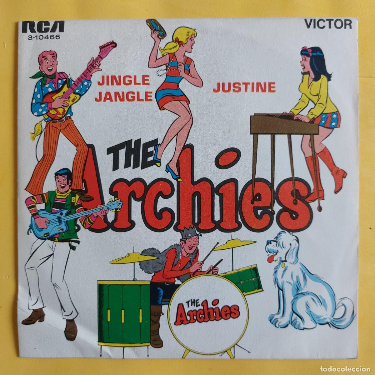 Discos de vinilo: SINGLE * THE ARCHIES * JINGLE JANGLE - Foto 1
