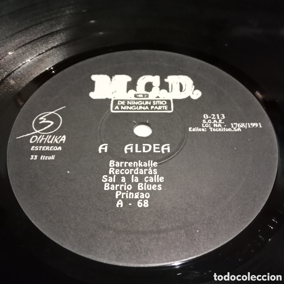 Discos de vinilo: MCD - DE NINGUN SITIO A NINGUNA PARTE - LP - Foto 7