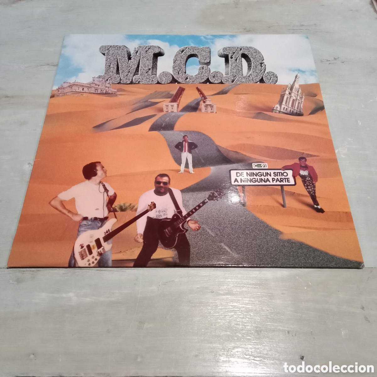 Discos de vinilo: MCD - DE NINGUN SITIO A NINGUNA PARTE - LP - Foto 1