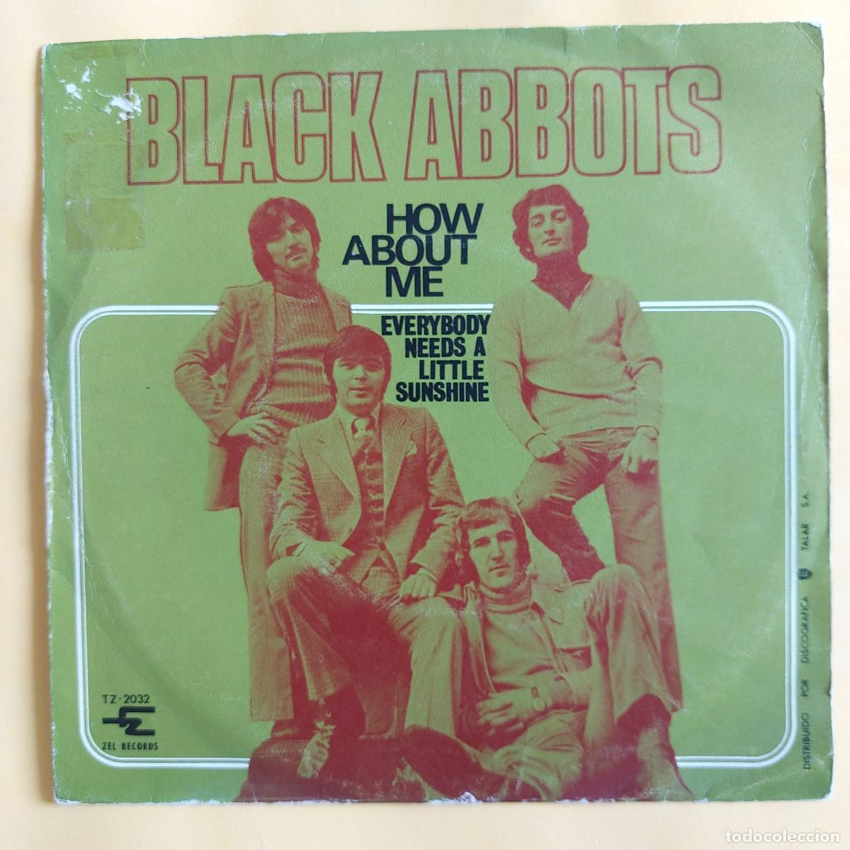 Discos de vinilo: SINGLE * BLACK ABBOTS * HOW ABOUT ME - Foto 1
