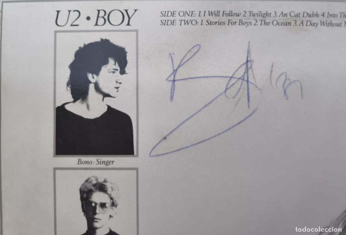 Discos de vinilo: U2 Vinyl &rdquo;Boy&rdquo; signed by Bono - Foto 3