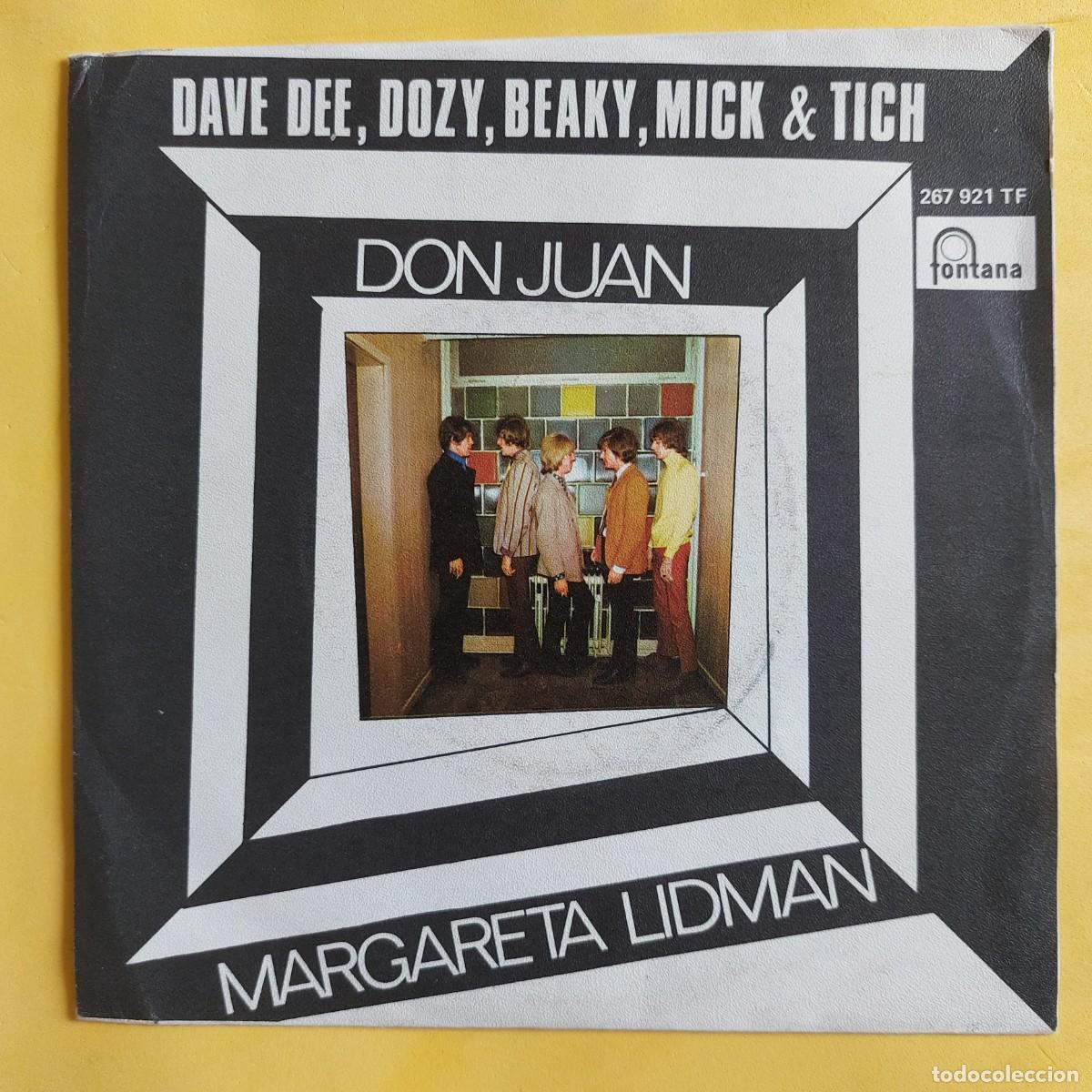 Discos de vinilo: SINGLE - DAVE DEE, DOZY, BEAKY, MICK & TICH * EL DON JUAN - Foto 1
