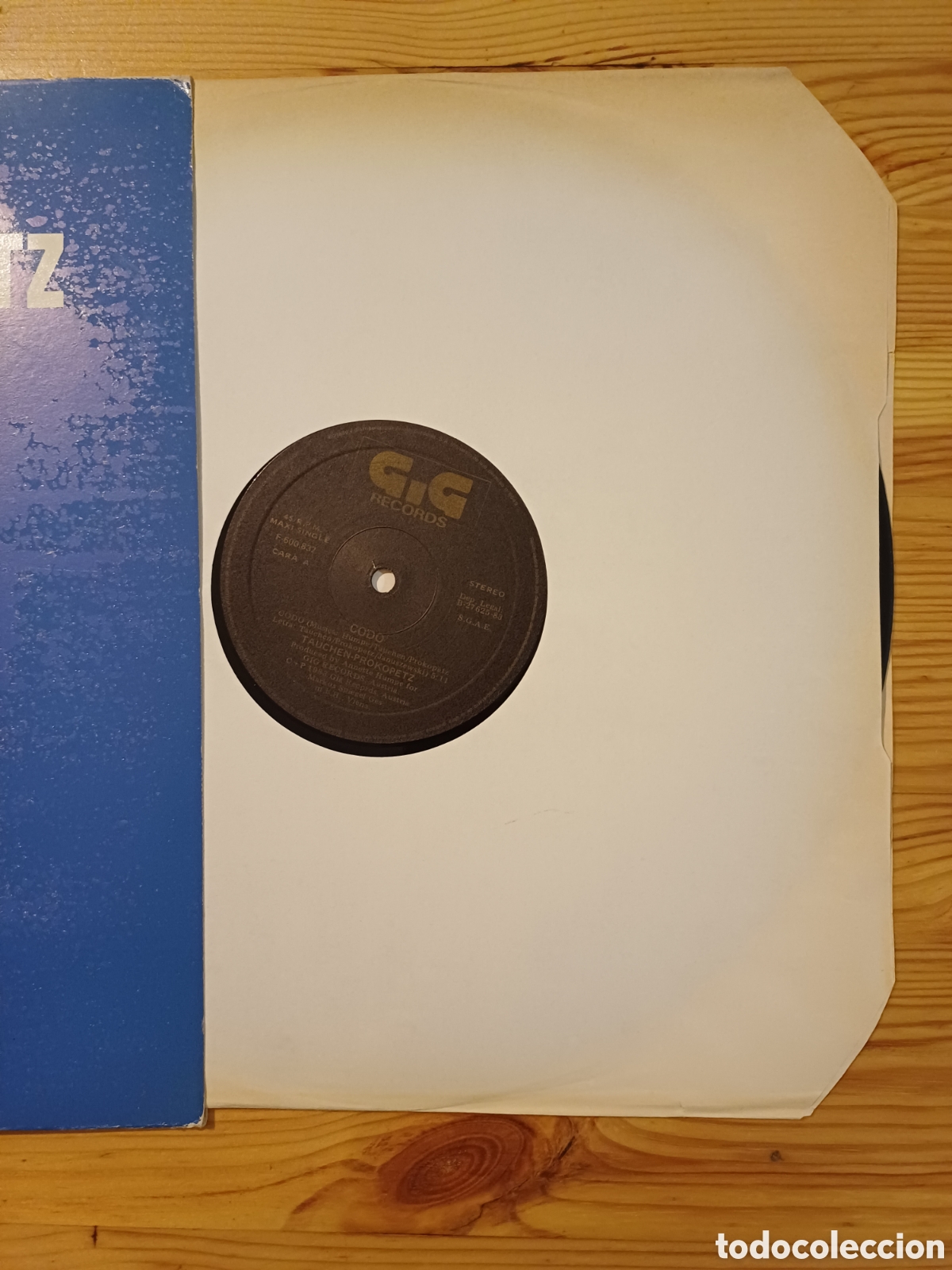 Discos de vinilo: Tauchen Prokopetz CODO Maxi Single - Foto 3