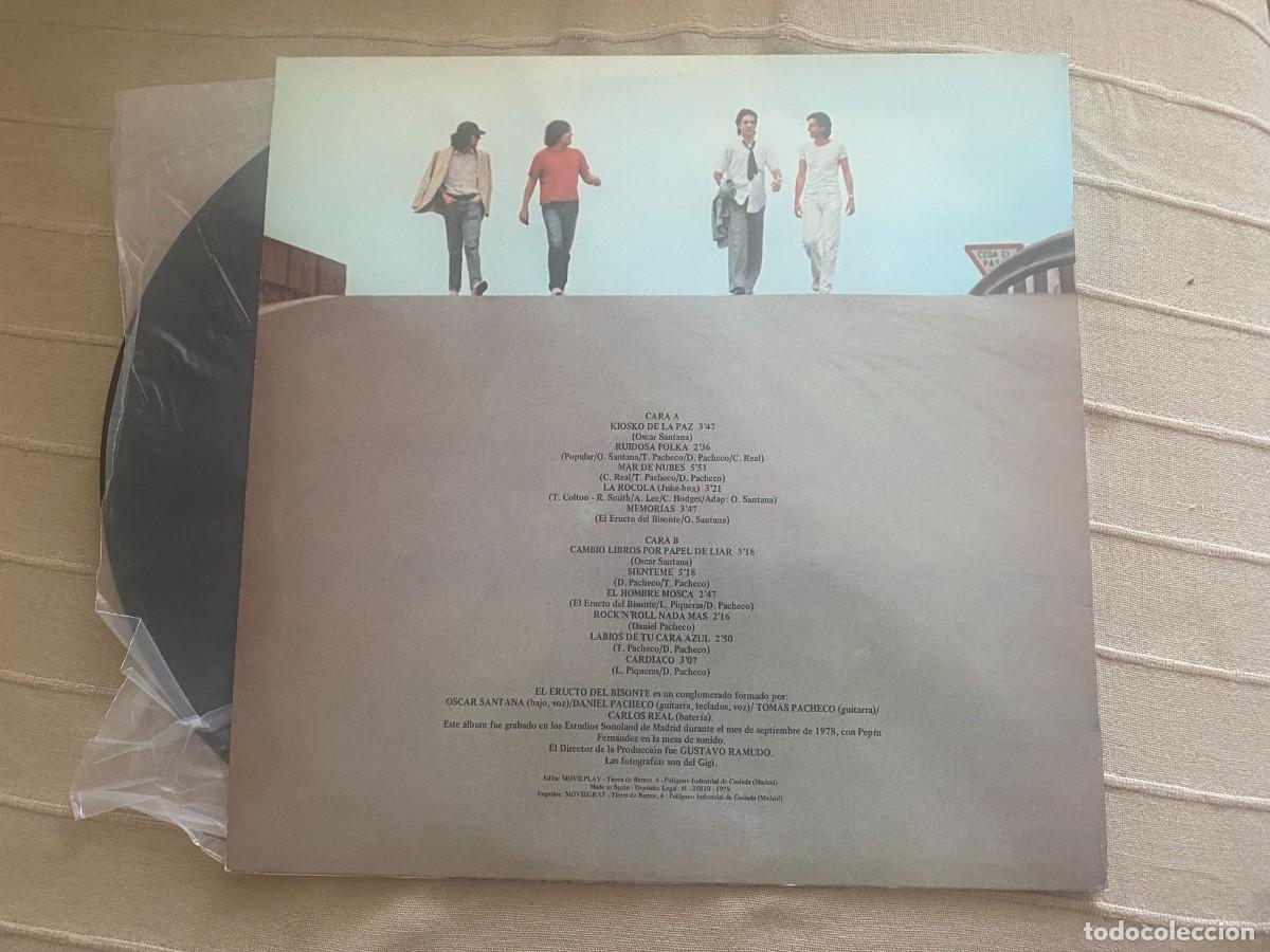 Discos de vinilo: LP EL ERUCTO DEL BISONTE - EL ERUCTO DEL BISONTE - Foto 2