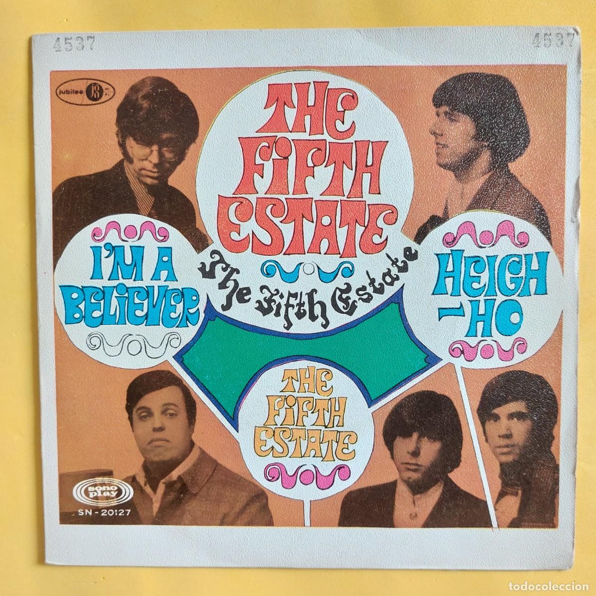 Discos de vinilo: SINGLE * THE FIVE STATE * I M A BELIEVER - Foto 1